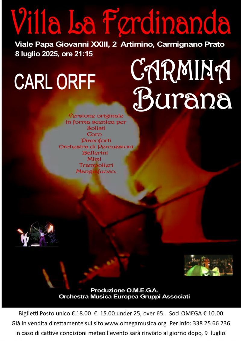 CARMINA BURANA di ORFF